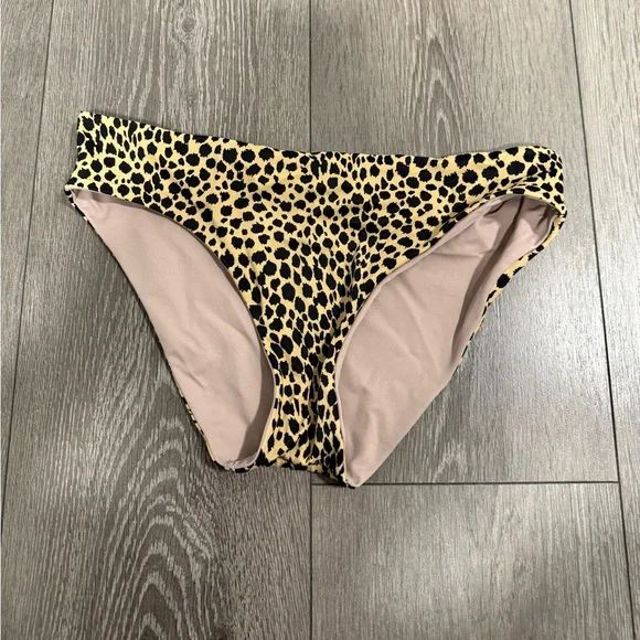 Victoria's Secret Leopard Print Bikini Bottom - Picture 2 of 5